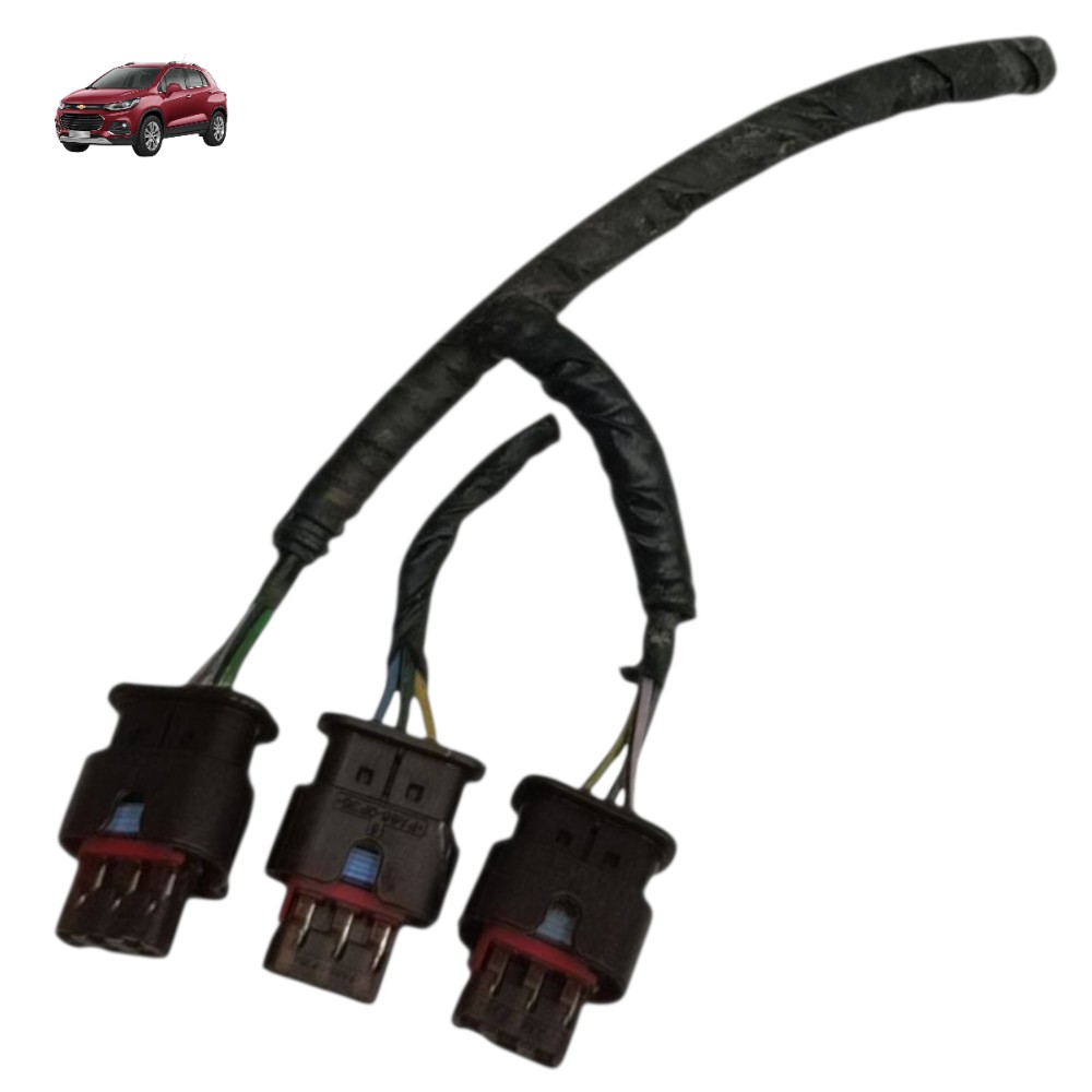 Jogo plug conector sensor cabeçote GM Tracker 1.4 Turbo 2017 1