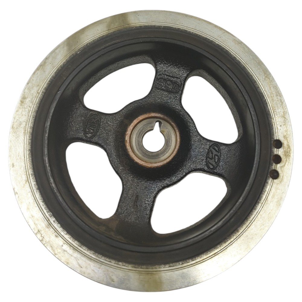 Polia virabrequim Hyundai HB20 1.6 16v 2020 2021 2022 2023 2