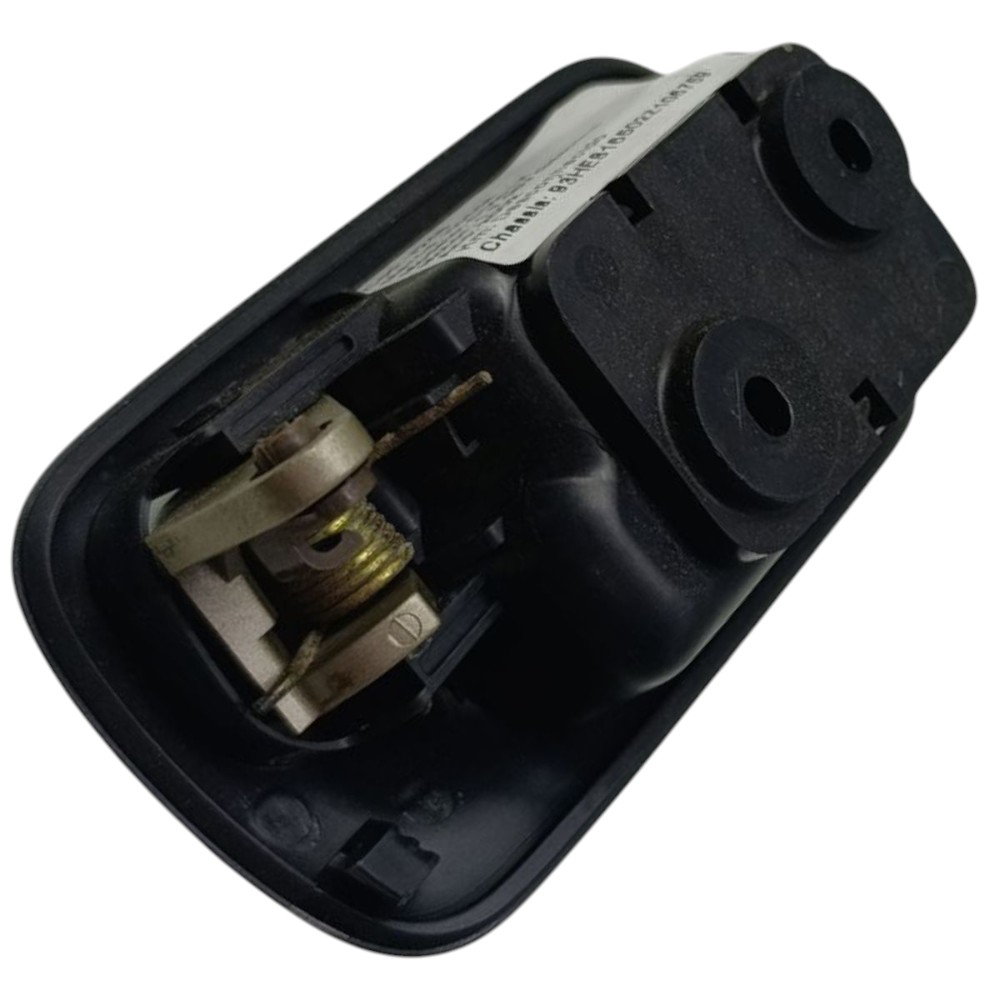 Maçaneta Interna Traseira Esquerda Honda Civic G7 2001 2002 Prata Traseira 3