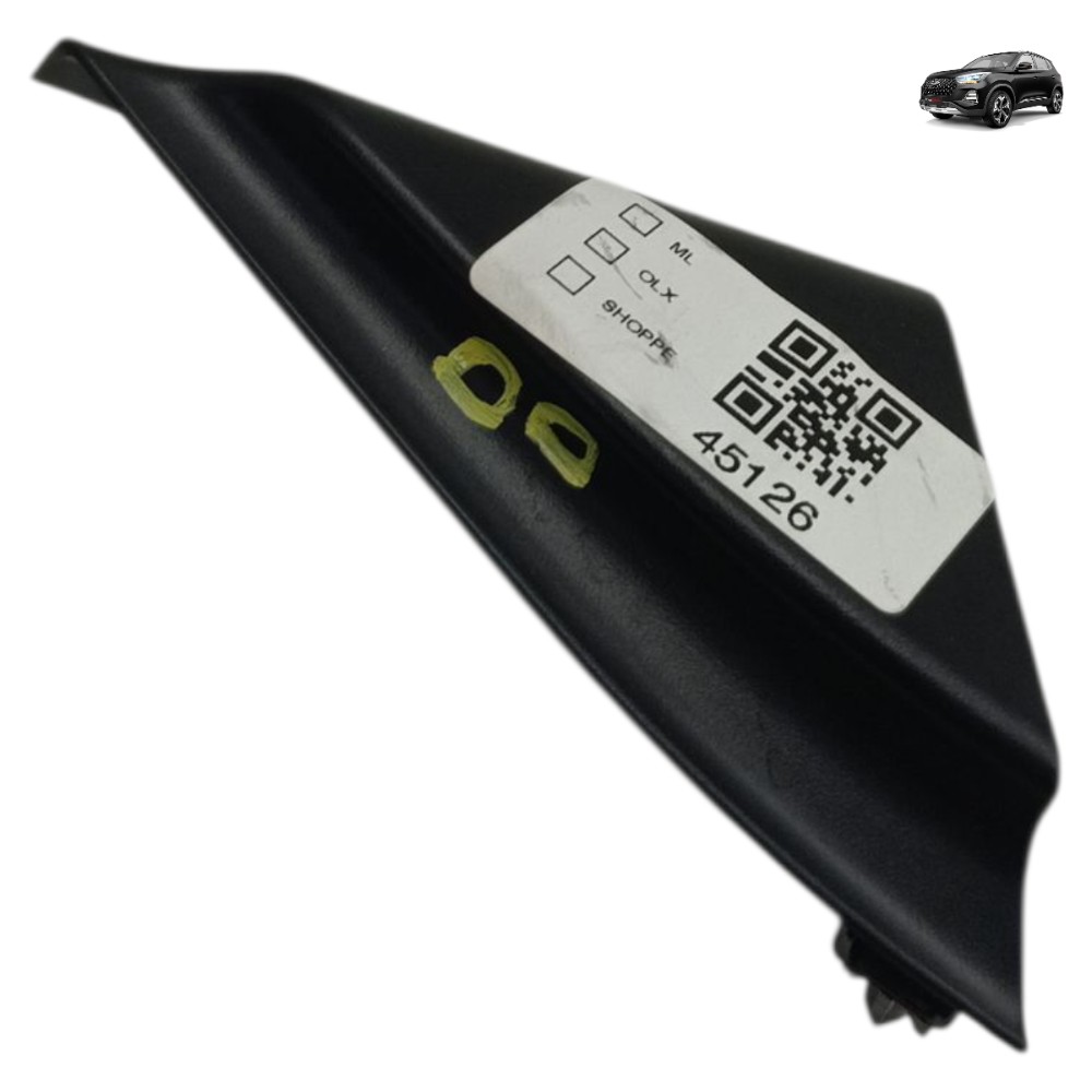 Acabamento Interno Retrovisor Direito Chery Tiggo 5x 2025 – Preto