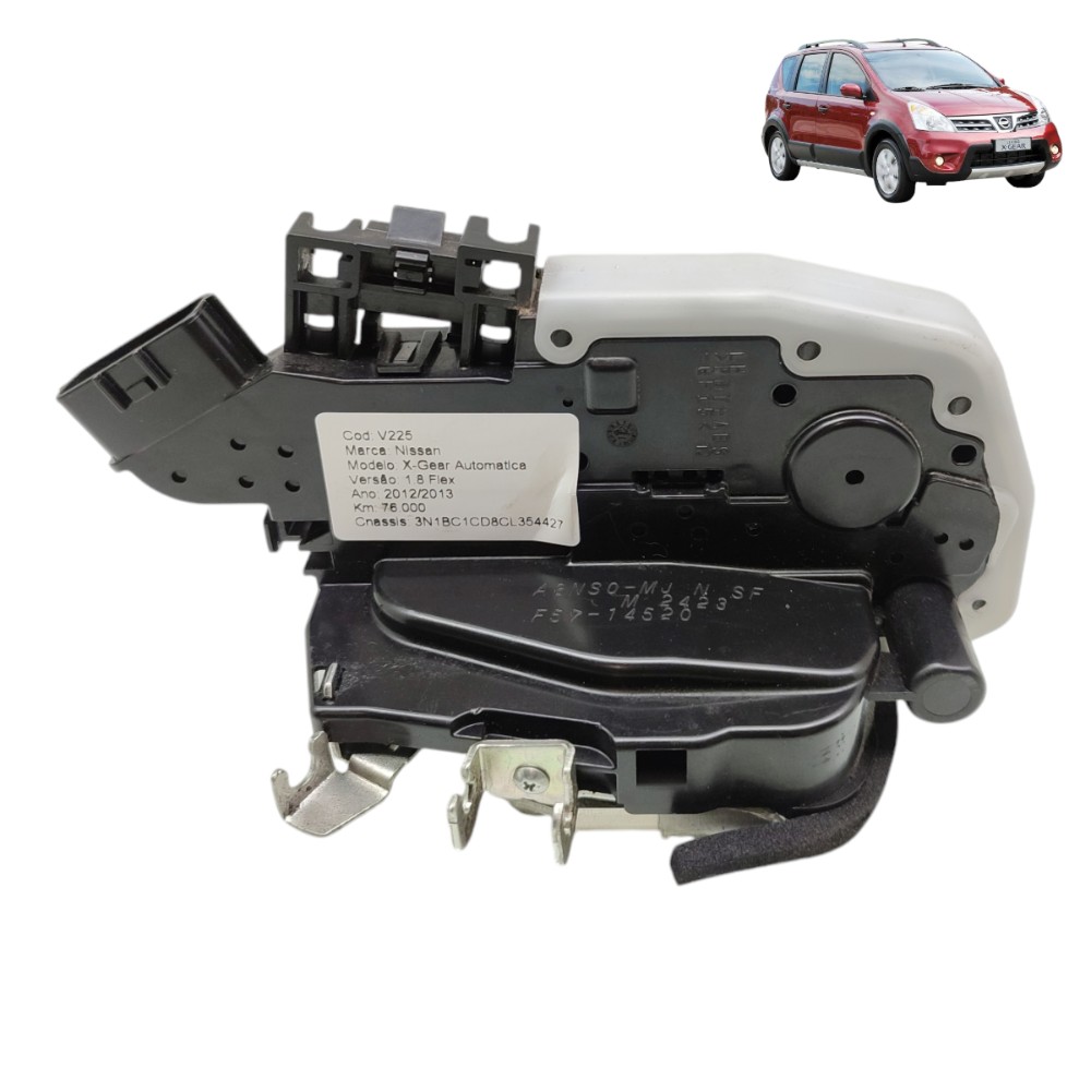 Fechadura Porta Traseira Esquerda Nissan Livina 2012 2013 14 1