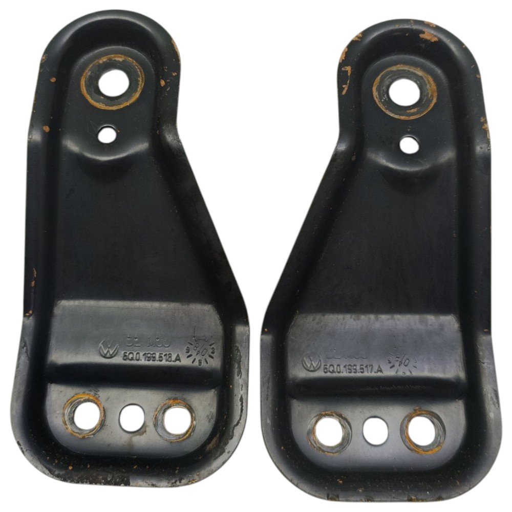 Par Suporte Quadro Agregado Vw Polo 2006 2007 2008 2009 2010 3