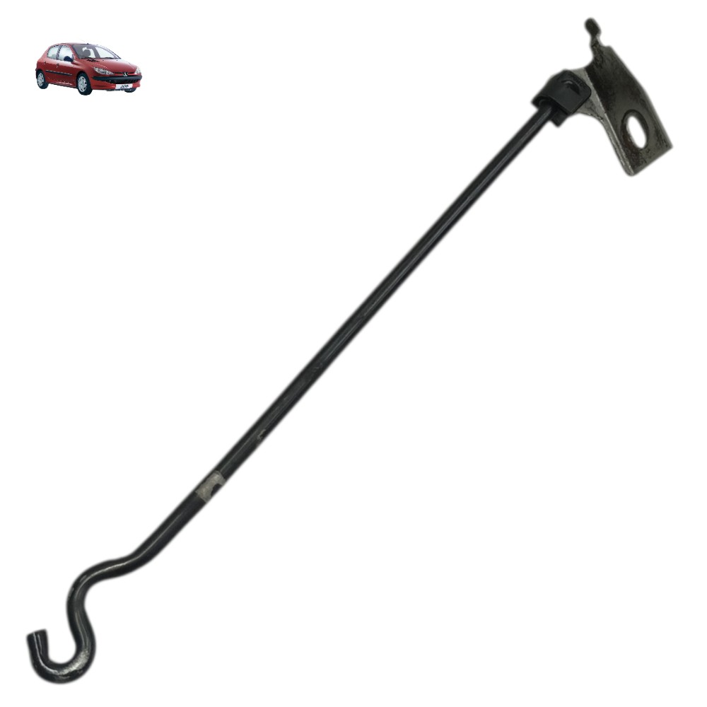 Braço apoio capô Peugeot 206 2000 2001 2002 2003 2004 2005 1