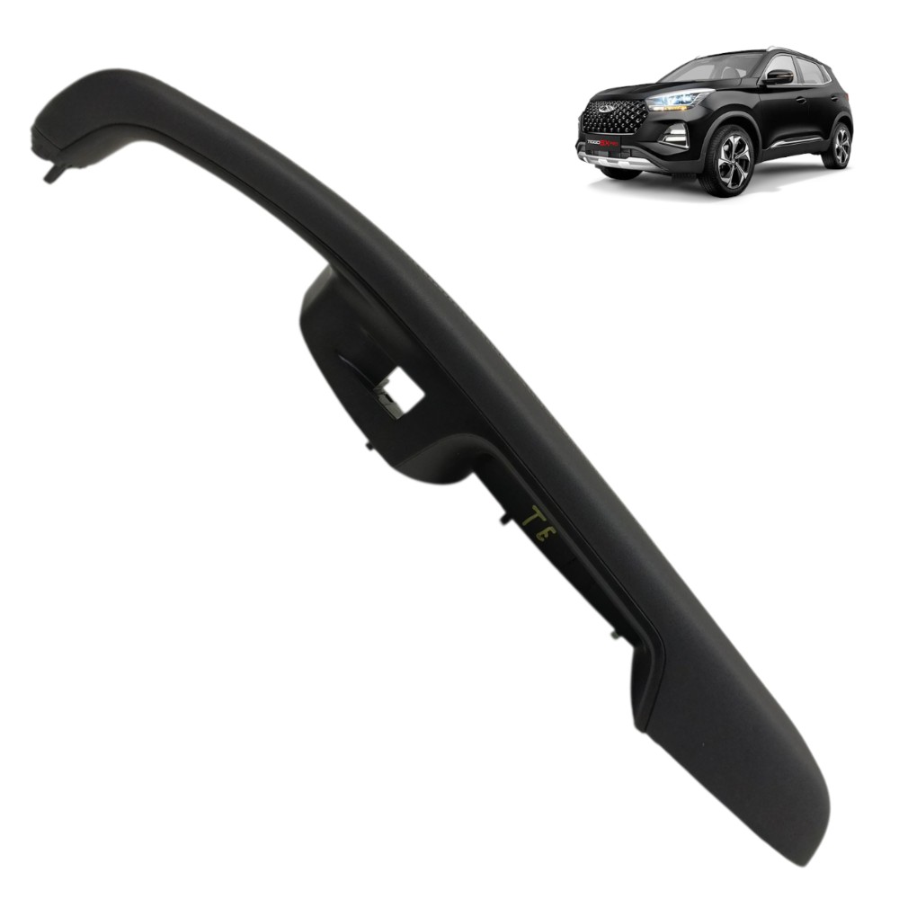 Moldura Puxador Porta Traseira Esquerda Chery Tiggo 5x 2025 – Preto – Traseira 1
