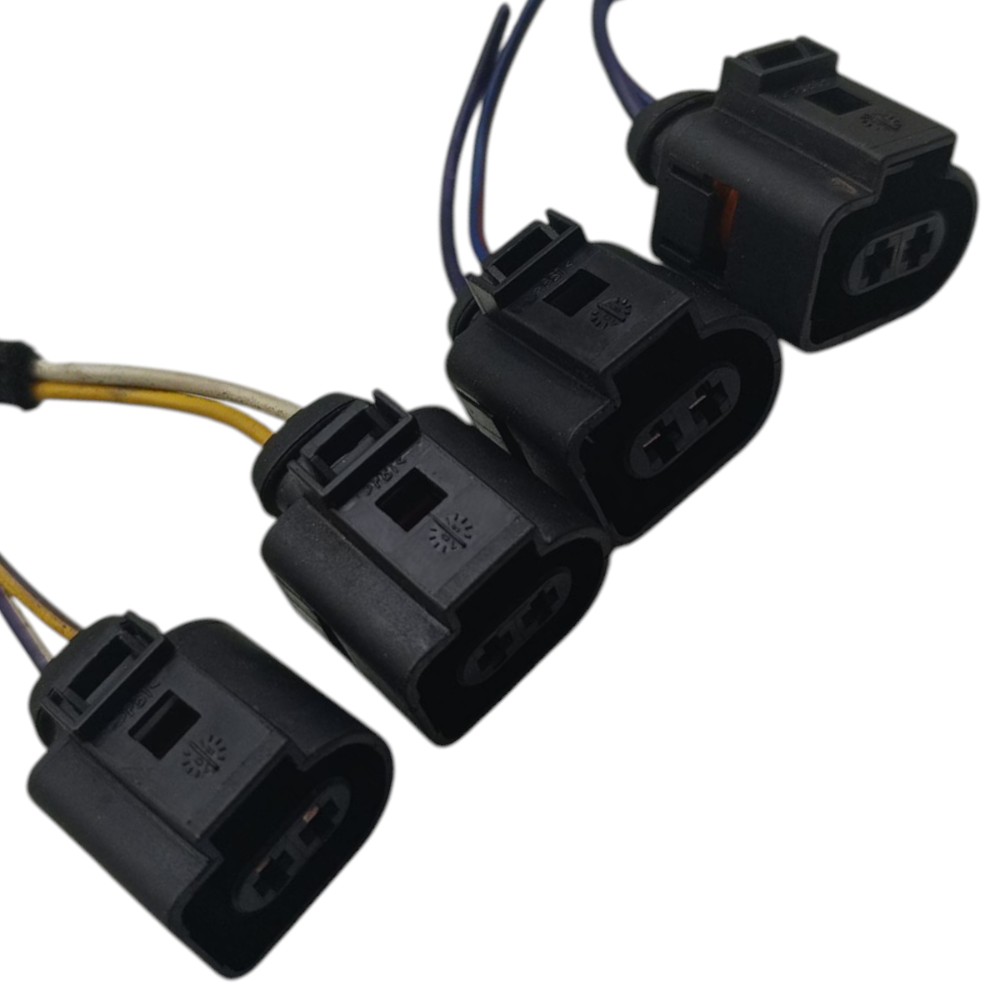 Jogo Plug Conector Motor Vidro Elétrico Ford Ecosport 2006 3