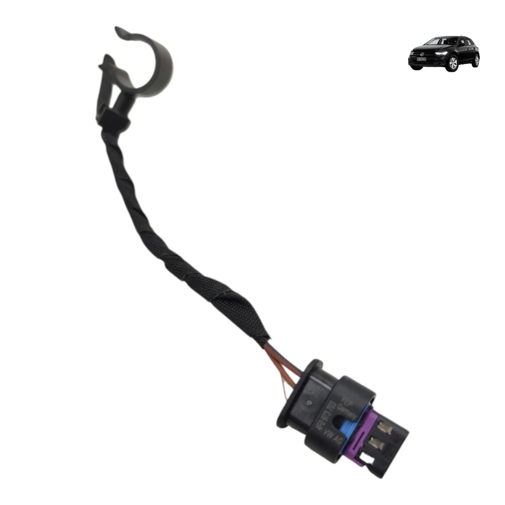 Plug Conector Sensor Combustível Vw Polo 1.0 Tsi 2025 2026