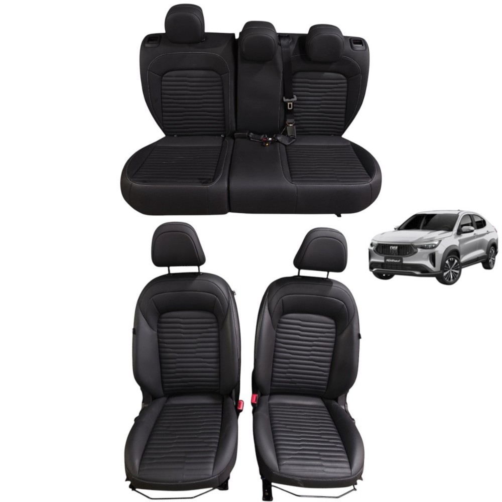Jogo banco couro Fiat fastback limited edition 2023 2024 25