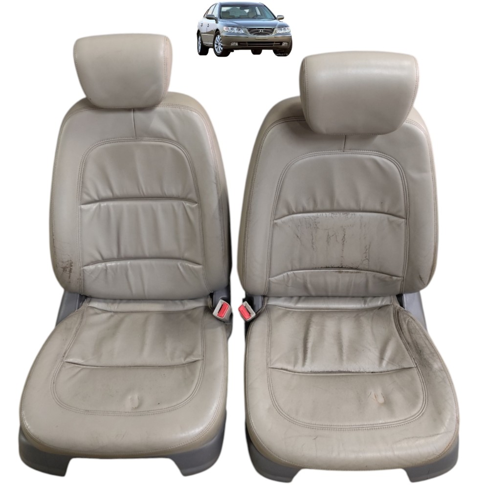 Par banco couro dianteiro Hyundai azera 2008 2009 2010 2011 1