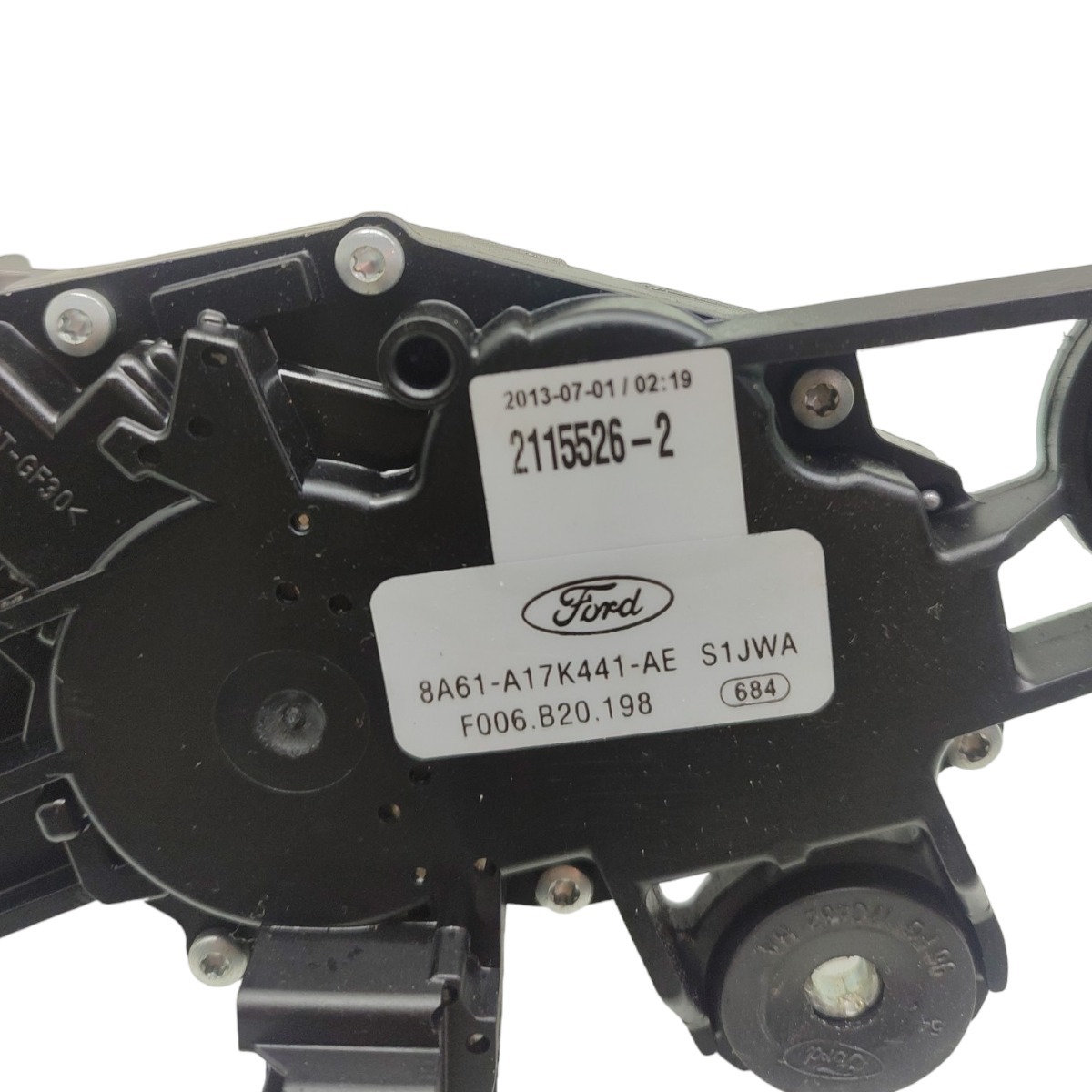 Motor Limpador Parabrisa Traseiro Ford New Fiesta 2013 2014 3