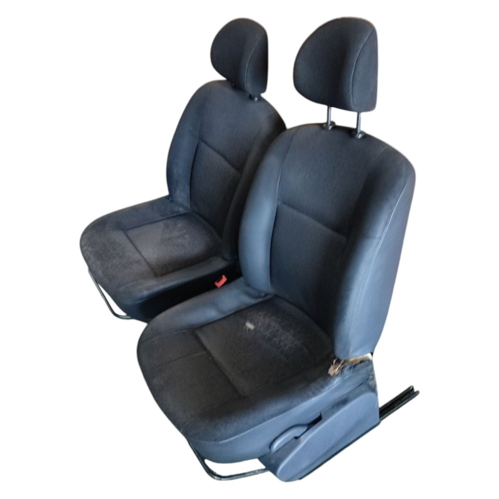 Jogo Banco Tecido Renault Logan 2008 2009 2010 2011 2012 013 Preto 3