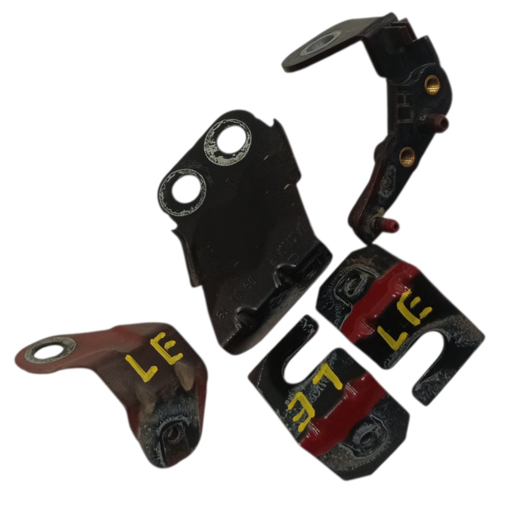 Kit guia suporte paralama esquerdo Jaguar xe 2016 2017 2019 3
