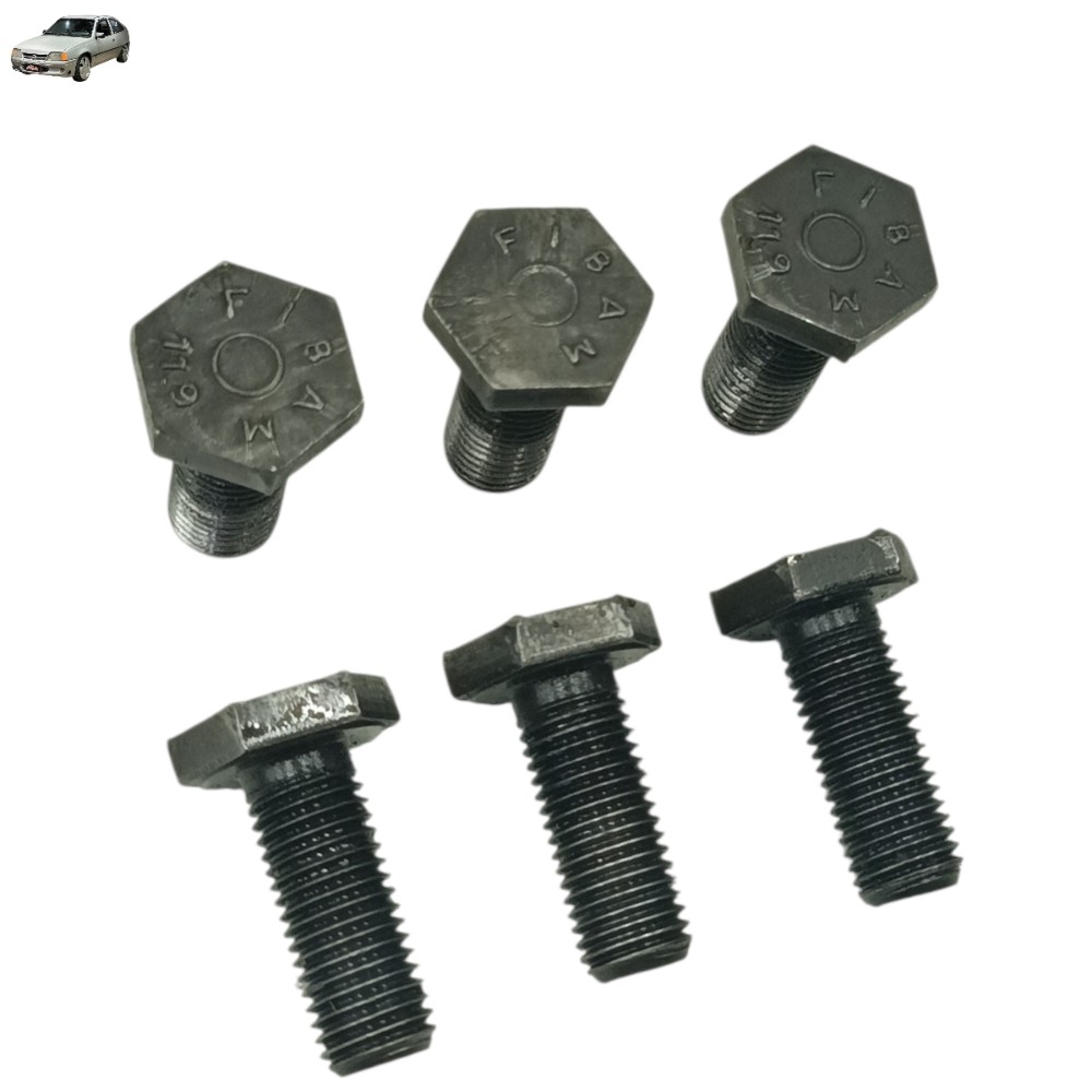 Jogo parafuso volante motor gm kadett 2.0 1994 1995 1996 97