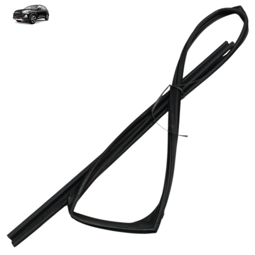 Borracha Quadro Vidro Traseiro Esquerdo Chery Tiggo 5x 2025 Preto 1