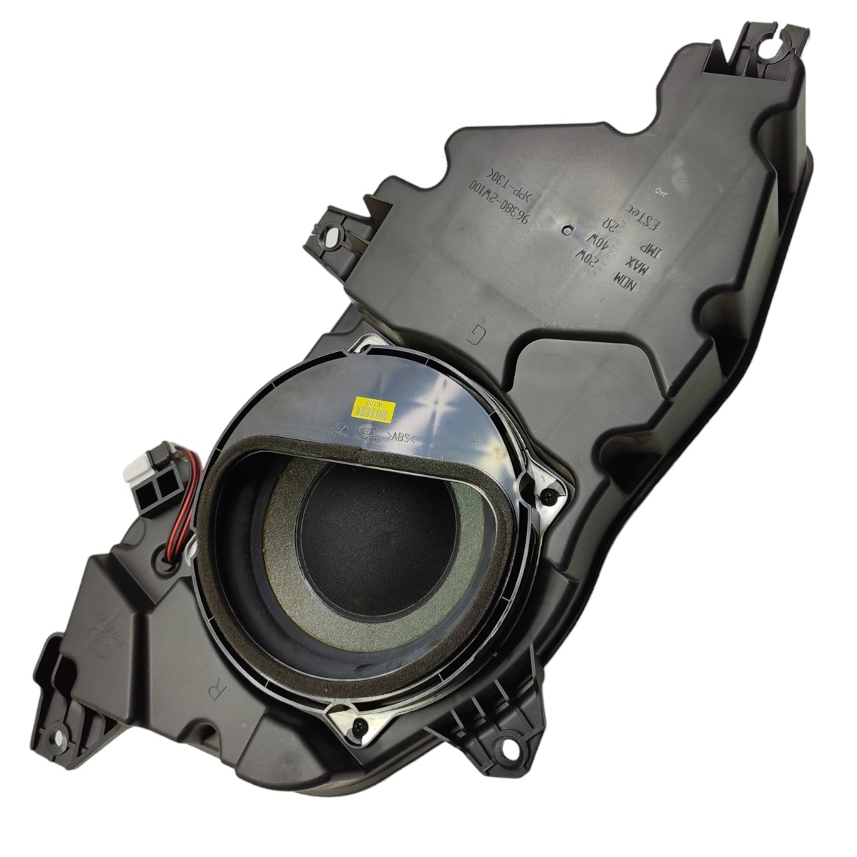 Subwoofer Hyundai Santa Fé 2014 2015 2016 2017 2018 Original Preto 1