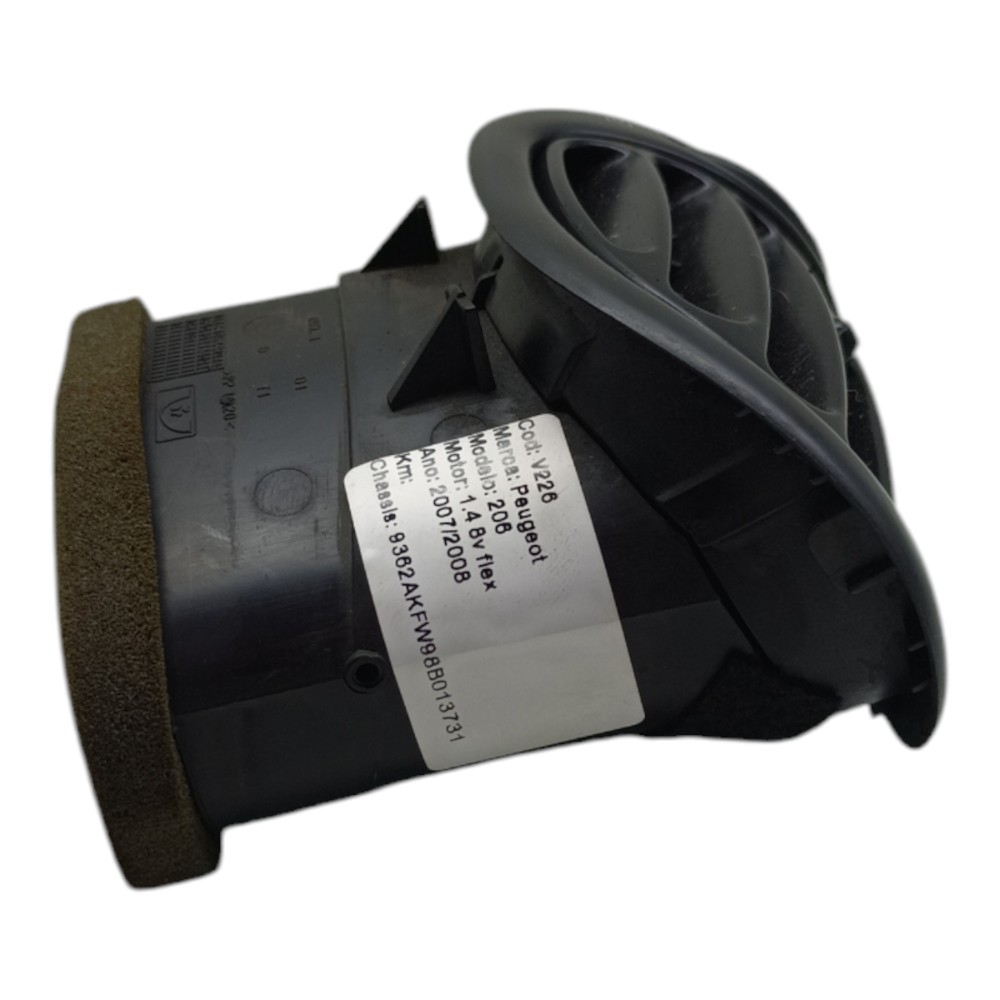 Difusor Ar Dianteiro Direito Peugeot 206 207 2007 2008 2009 2