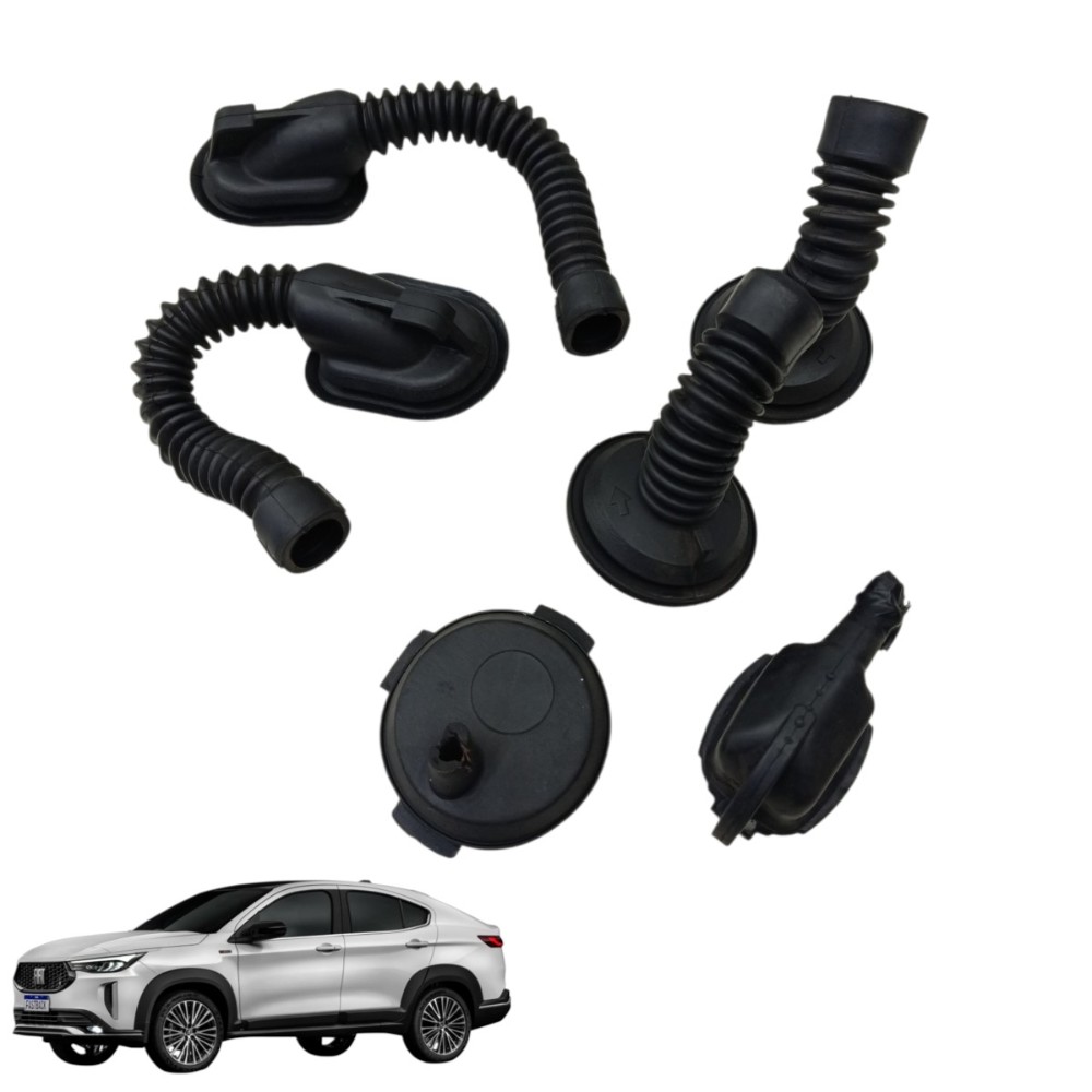 Jogo coifa passa fio fiat fastback 2023 2024 2025