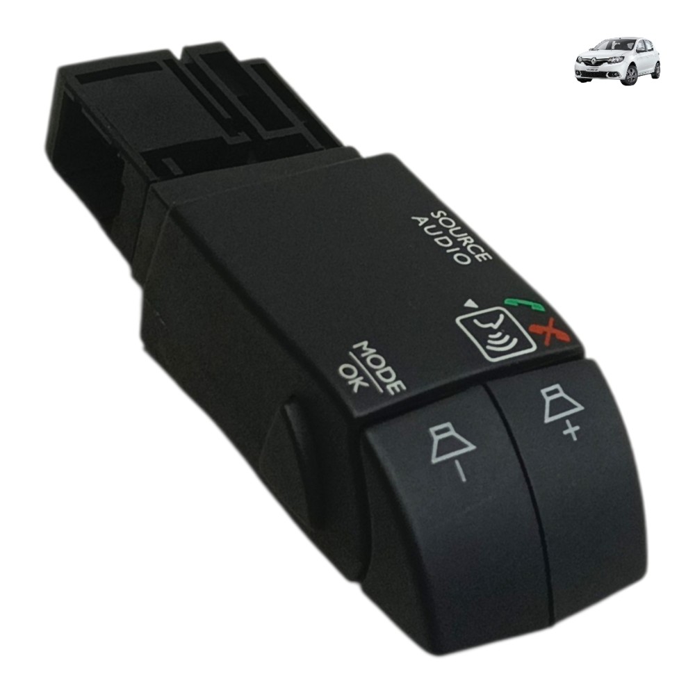 Comando Som Volante Direção Renault Sandero 2016 2017 2018 1