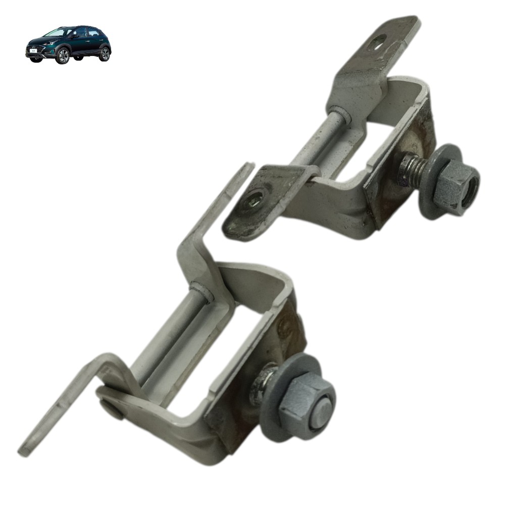 Par dobradiça tampa traseira Hyundai HB20 hatch 2020 2021 22 1