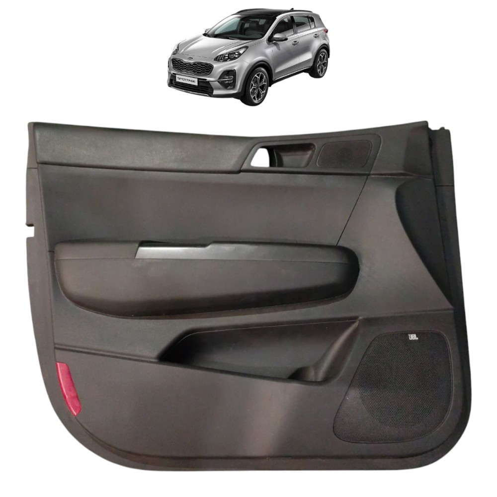 Forro Porta Dianteira Esquerda Kia Sportage Lx2 2018 2019 Preto