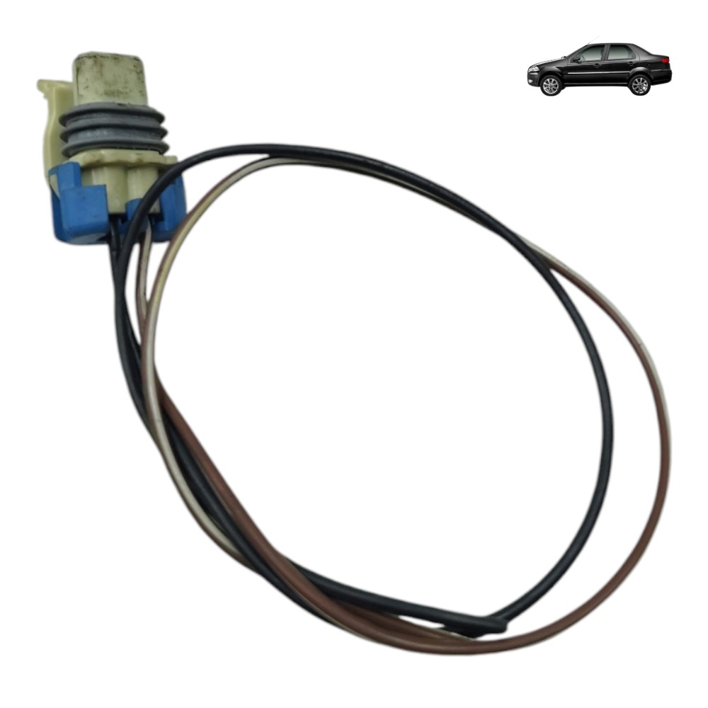 Plug Conector Compressor Ar Fiat Siena Palio 1.0 2010 2011 1