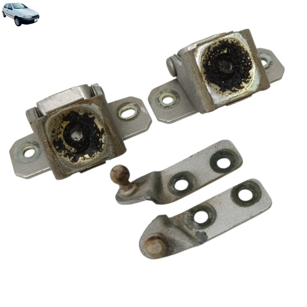 Par dobradiça tampa traseira fiat palio 1999 2000 2001