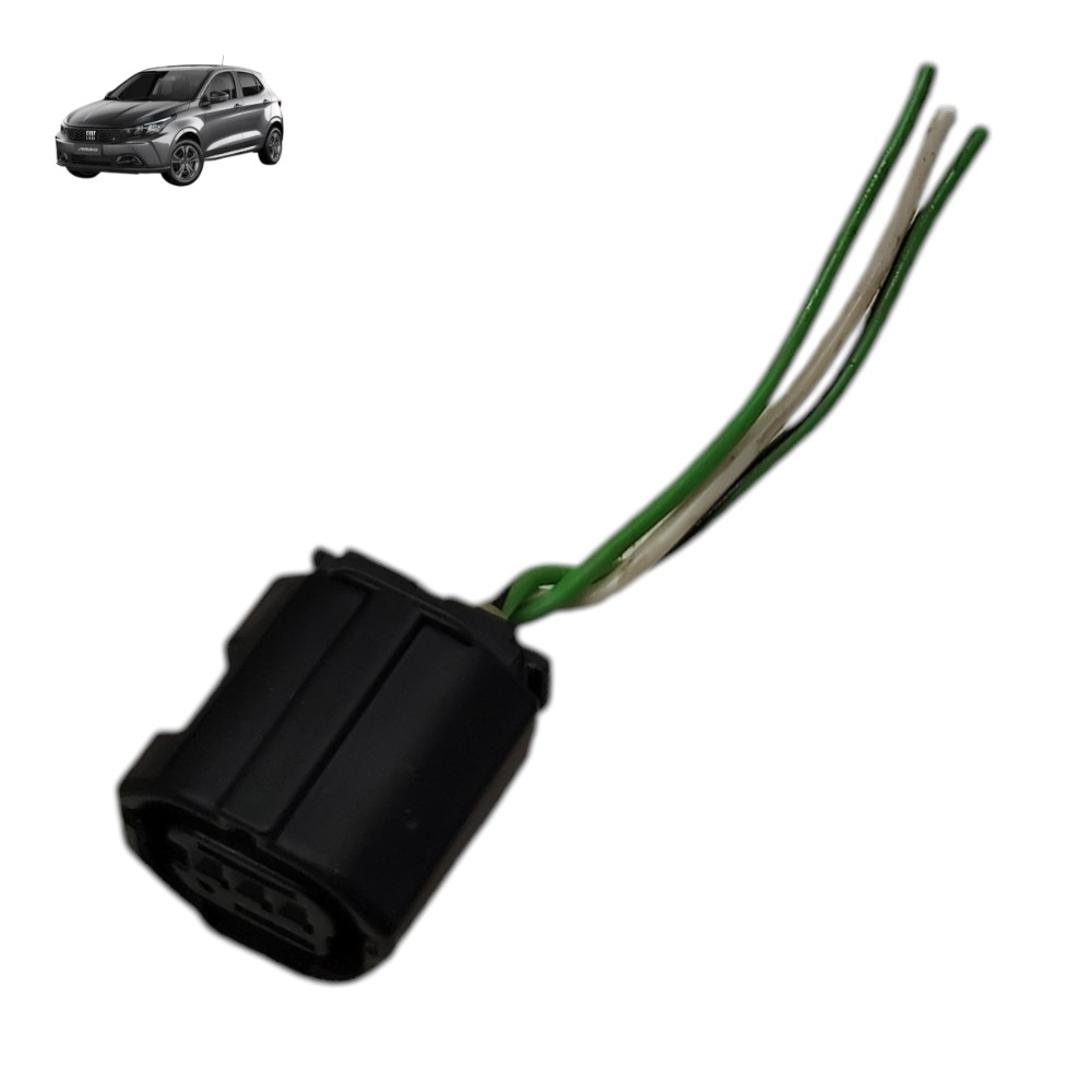 Plug conector Cebolão câmbio 1.3 aut fiat argo 2024 2023 22 1