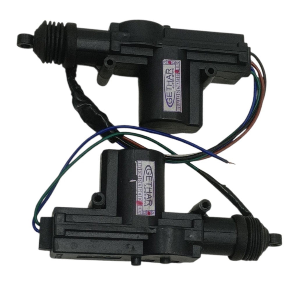 Par motor trava elétrica fechadura porta universal