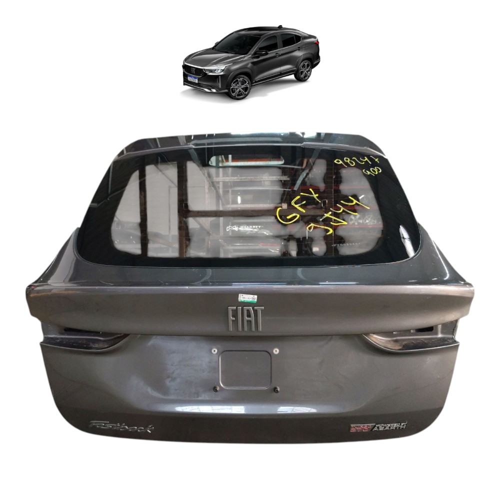 Tampa Traseira Fiat Fastback 2020 2021 2022 2023 2024 2025 – Cinza 1