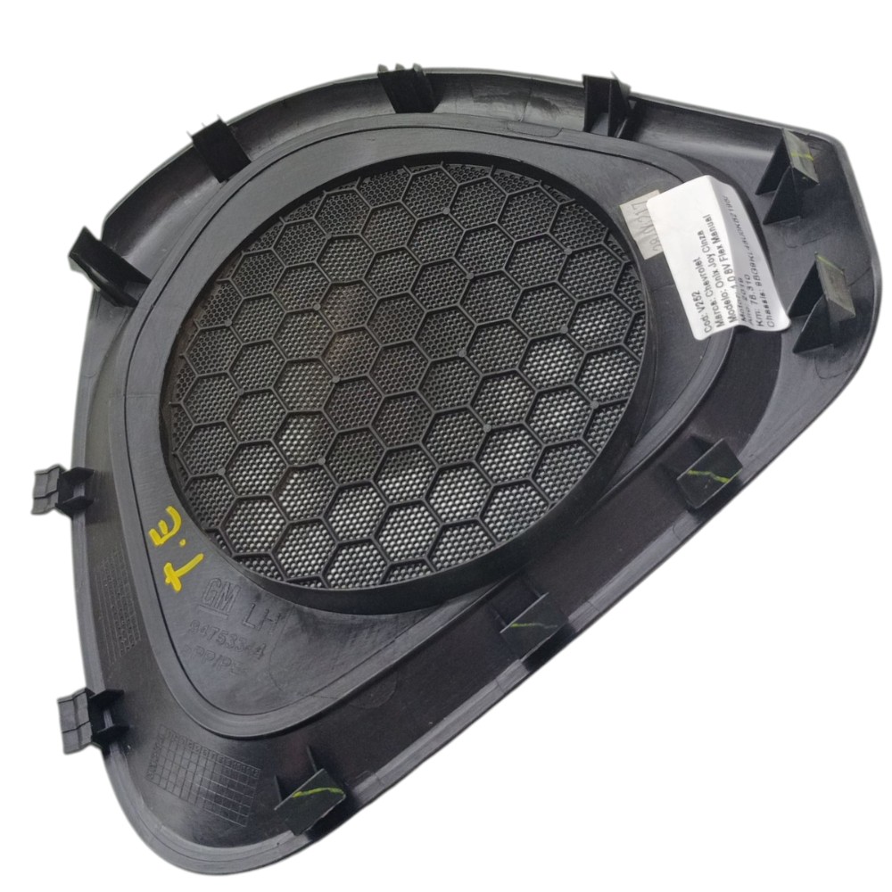 Tela Alto Falante Porta Traseira Esquerda Gm Onix 2013 Á 19 Preto 4