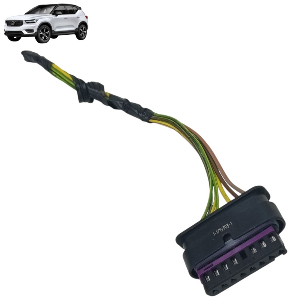 Plug Conector Fechadura Traseira Direita Volvo Xc40 2022 21