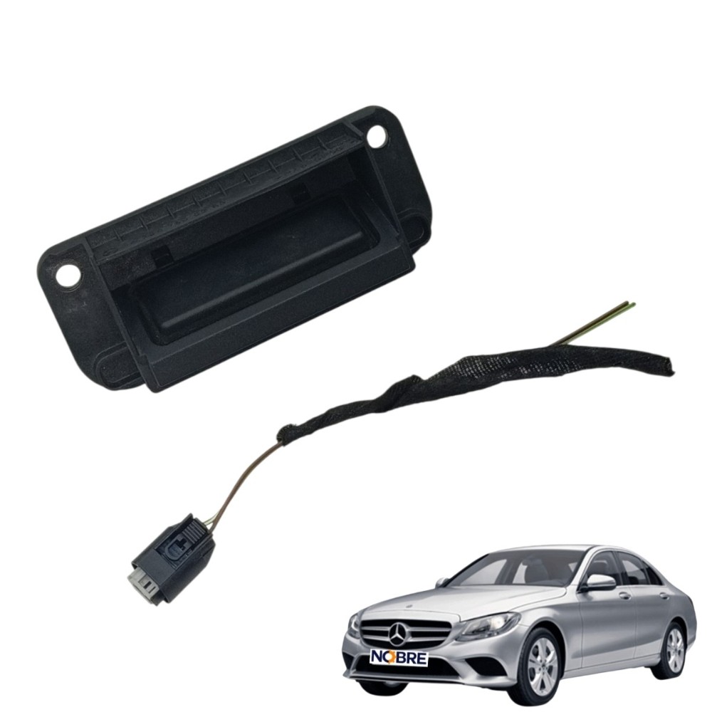 Puxador porta mala Mercedes c180 cgi 2012 2011 2010 2009