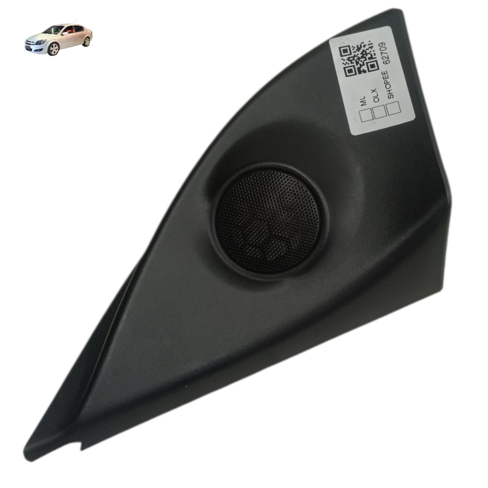 Moldura Interna Retrovisor Esquerdo Gm Vectra Gt 2011 2010 Preto 1