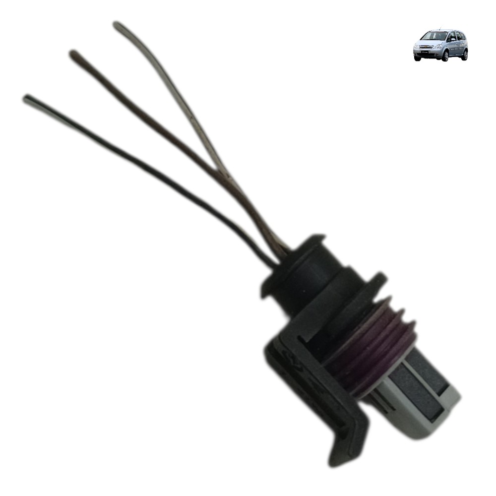 Plug conetor pressostato ar condicionado Gm Meriva 2008 2012 1