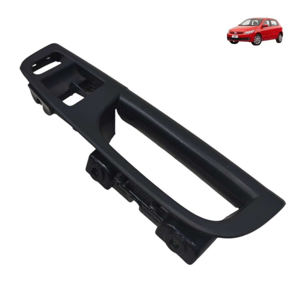 Puxador porta dianteira esquerda vw gol voyage g5 2009 2010