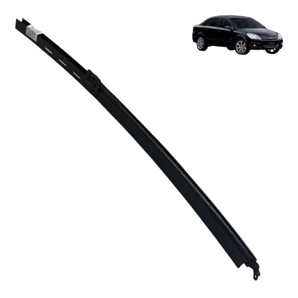 Guia Vidro Porta Traseira Esquerda Gm Vectra 2008 2009 2010 Preto 1