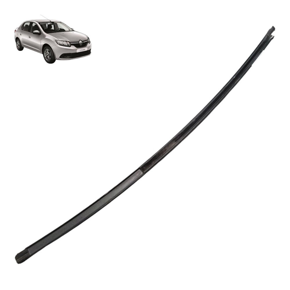 Guia Vidro Porta Traseira Direita Renault Logan 2018 2019 Preto 1
