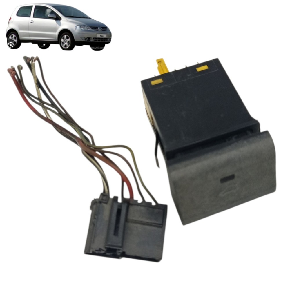 Botão Abertura Tampa Traseira Vw Fox 2003 Até 2008