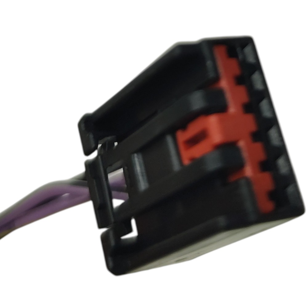 Plug conector trambulador seletor gm sonic automático 2009 4