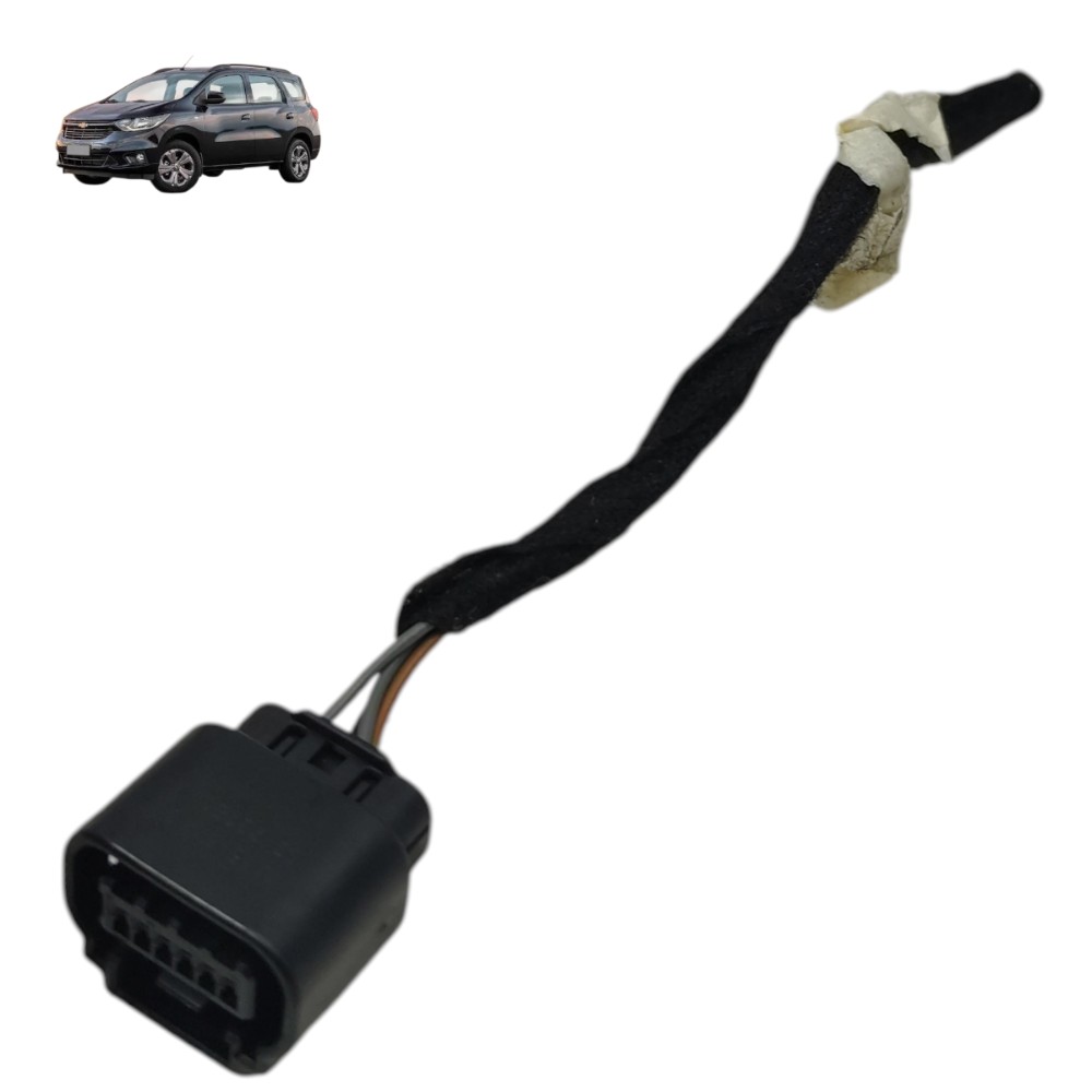 Plug conector fechadura traseira direita GM Spin 2024 2023