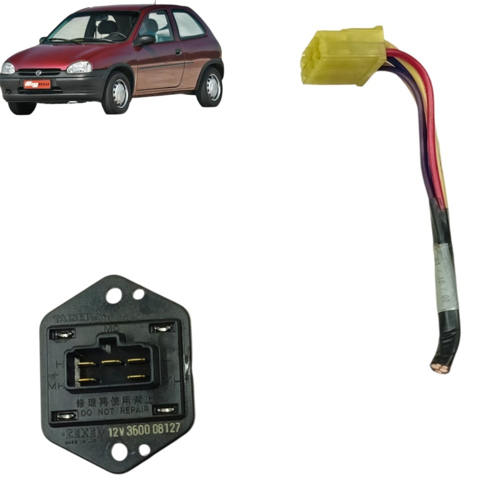 Resistência Ar Condicionado Gm Corsa 1997 Até 2001