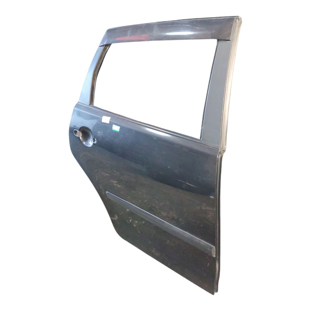 Porta Traseira Direita Vw Polo Hatch 2007 2008 2009 2010 12 Traseira Direita Preto 2