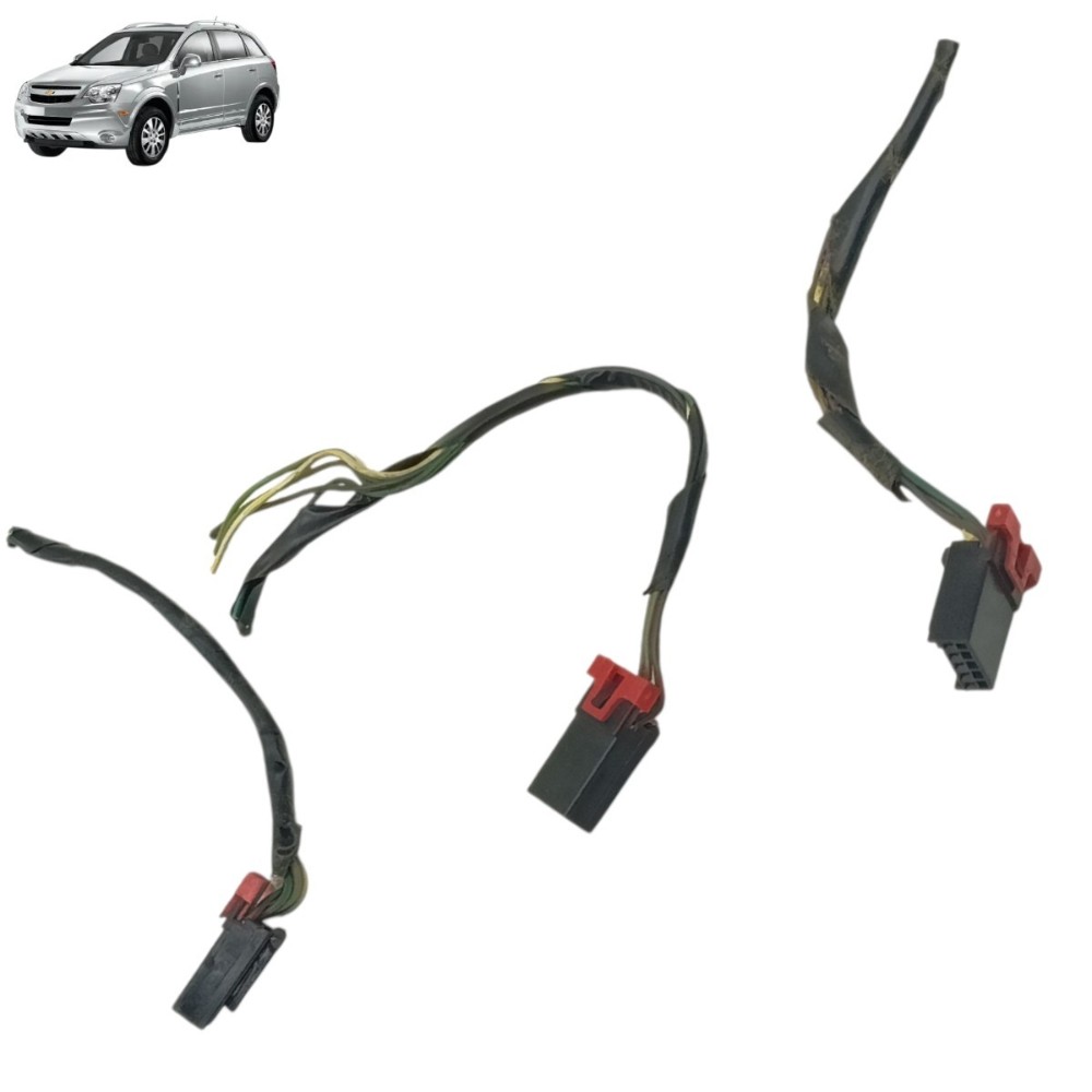 Jogo Plug Conector Atuador Caixa Ar Forçado Gm Captiva 2012