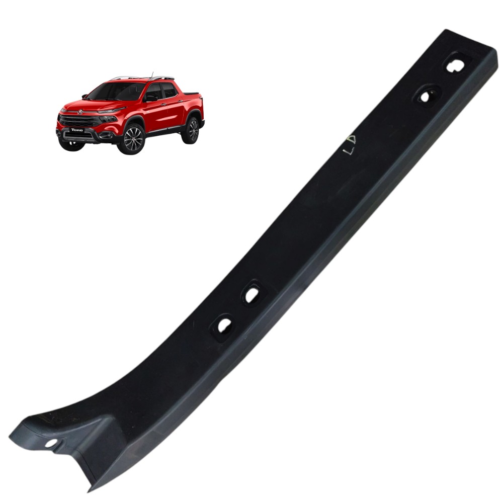 Acabamento lateral direito caçamba Fiat toro 2021 2020 2019 1