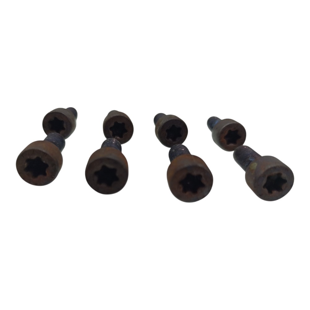 Jogo Parafuso Volante Motor Fiat Linea 1.8 Etorq 2010 2011 4