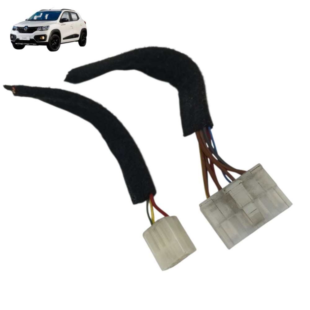 Par Plug Conector Comando Ar Condicionado Renault Kwid 2020