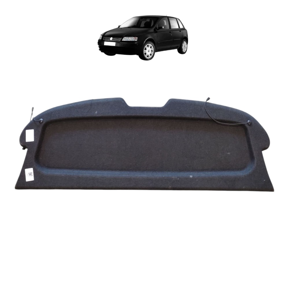 Tampão Traseiro Maior Fiat Stilo 2003 2004 2005 2006 2007 08 Preto 1