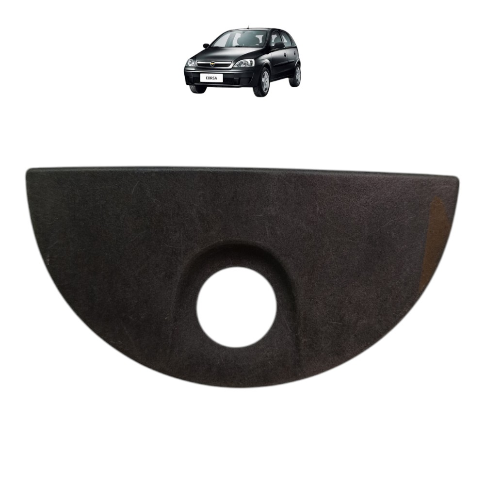 Moldura Maçaneta Tampa Traseira Gm Corsa Hatch 2003 2004 05 Preto Traseira 1