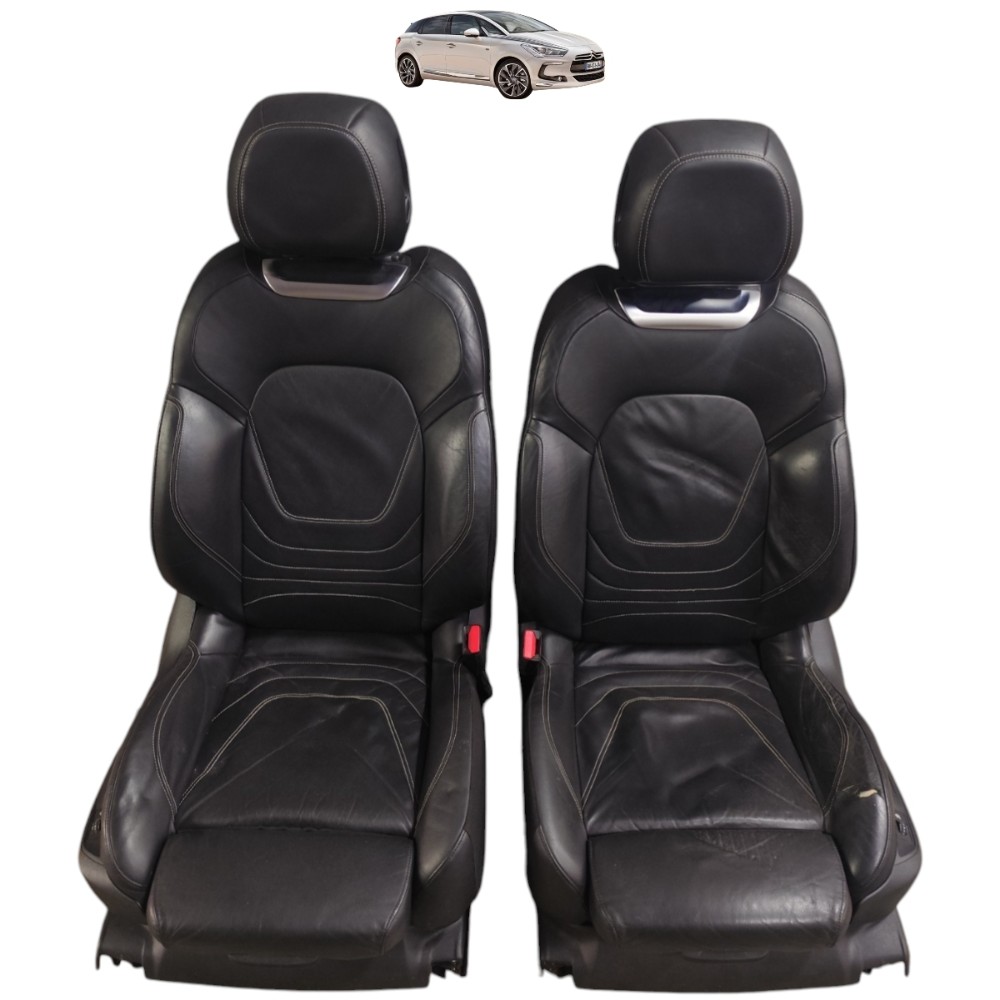 Par banco couro dianteiro Citroen DS5 2012 2013 2014 2015 16