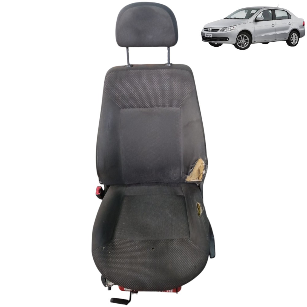 Banco Dianteiro Direito Tecido Vw Voyage Gol G5 2008 2009 10 Cinza 1