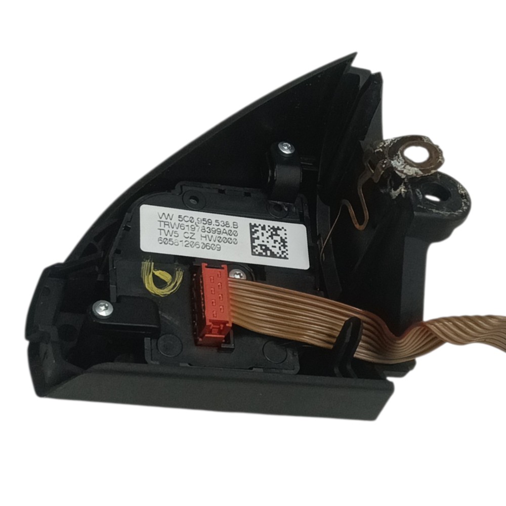 Botão Comando Direito Volante Motorista Vw Tiguan 2011 2012 4